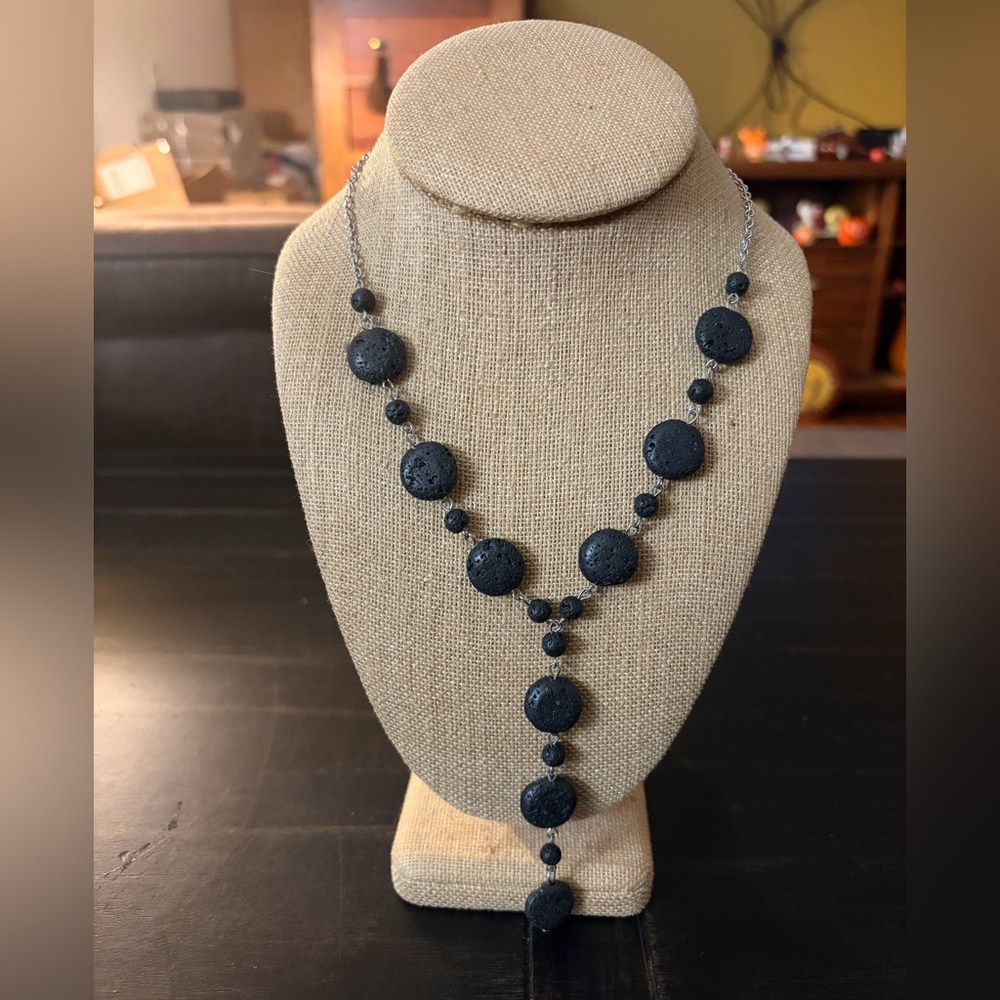 Lava Rock Necklace